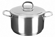 Кастрюля 6,0л металлическая крышка Сафия ТМ KUKMARA