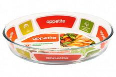 Форма овальная 35х24х6см/3,2л ТМ Appetite